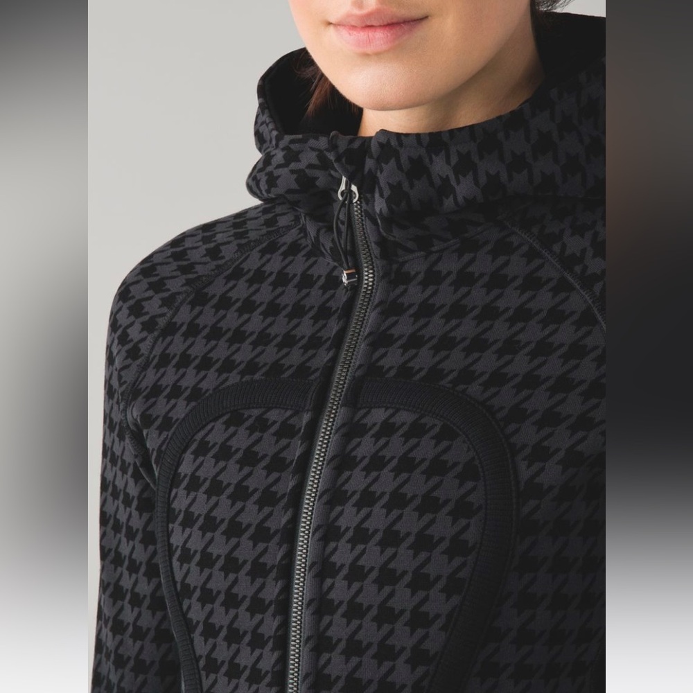 Lululemon scuba Houndstooth Jacket
